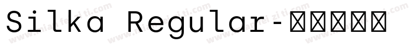 Silka Regular字体转换